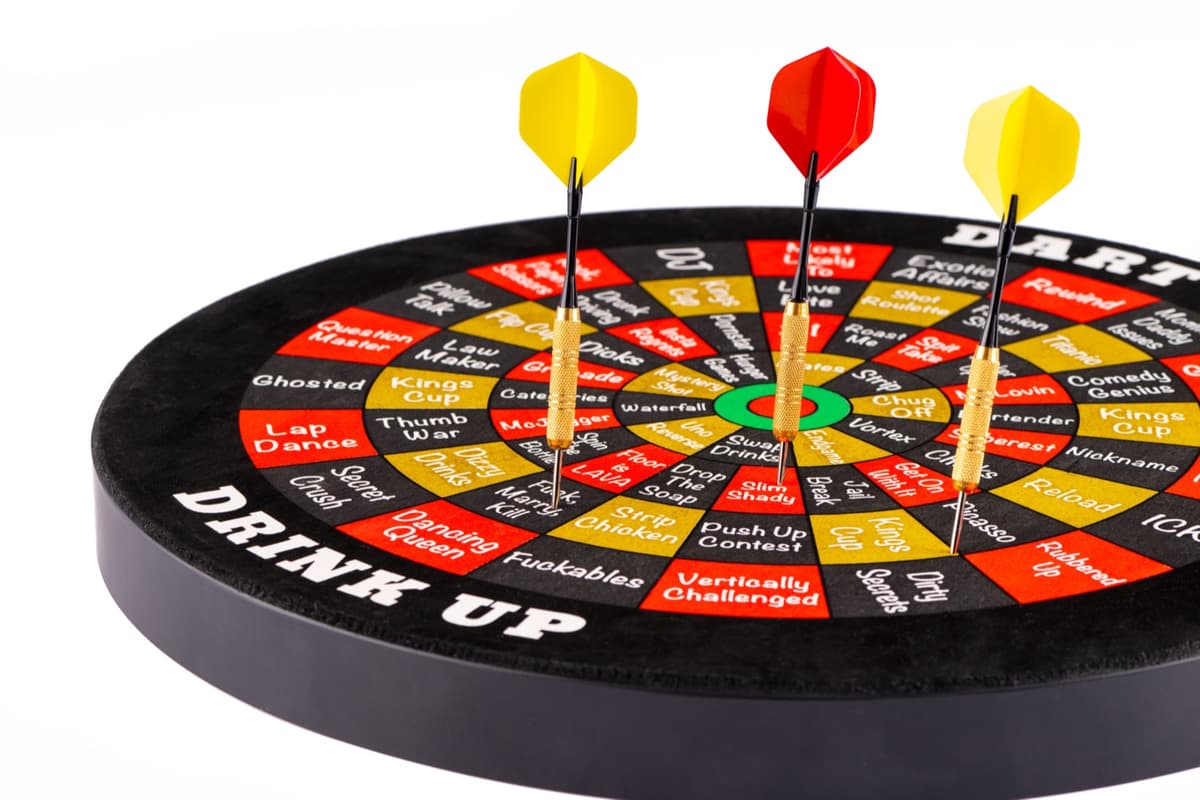 DartUp board, full layout